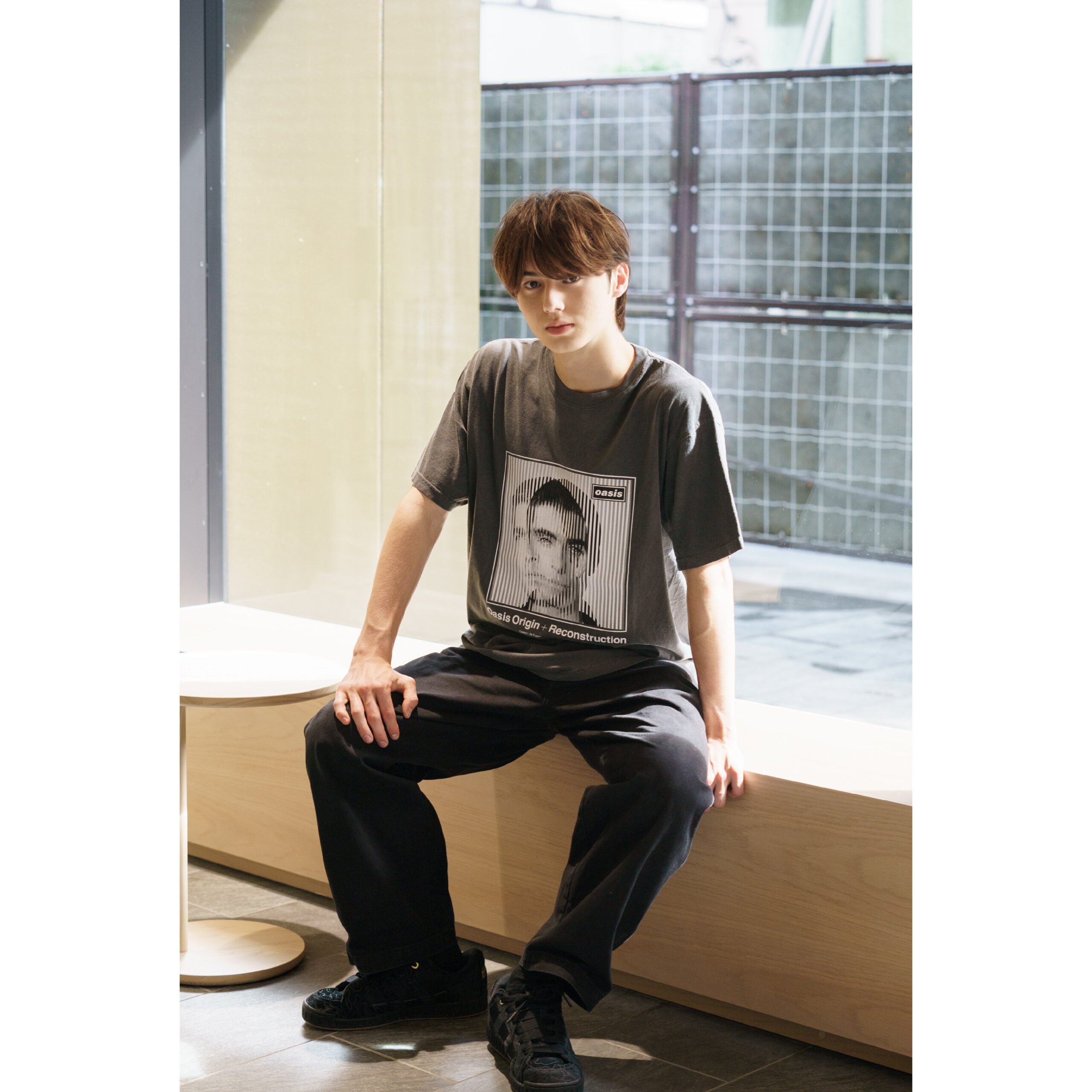 【12月発送】Oasis × Jill Furmanovsky × Kosuke Kawamura Short Sleeve Tee＜Portrait＞