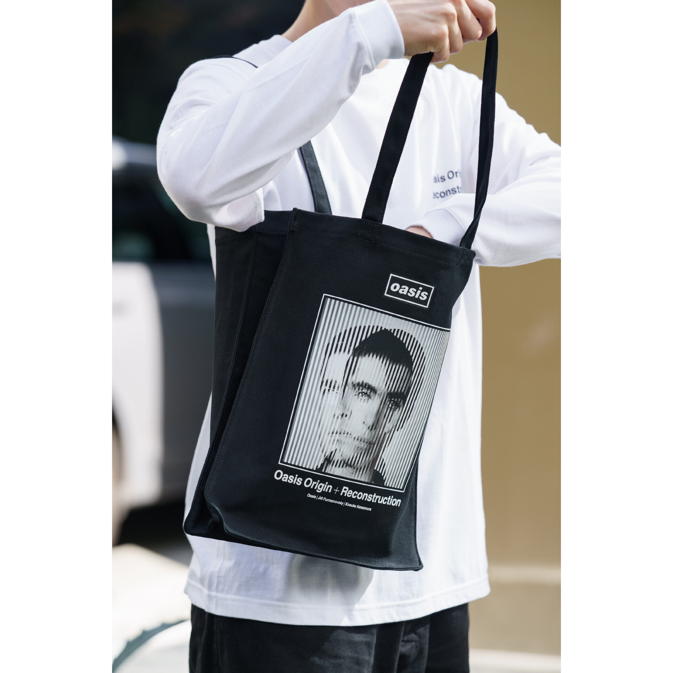 【12月発送】Oasis × Jill Furmanovsky × Kosuke Kawamura Tote Bag＜Portrait＞